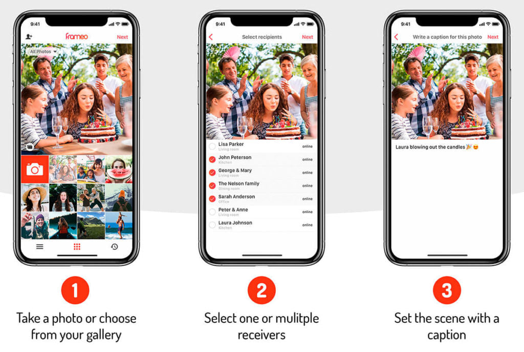 Official Frameo Frames from LuvLink® Australia
