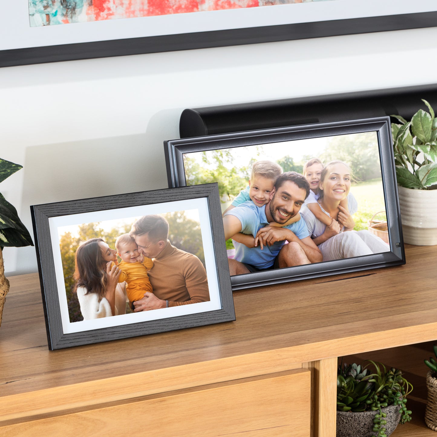 black digital photo frames by LuvLink
