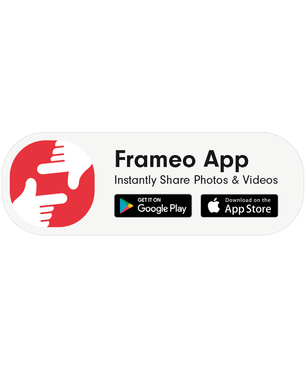 Frameo Frames powered by the Frameo App