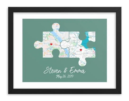 Puzzle of Love Print